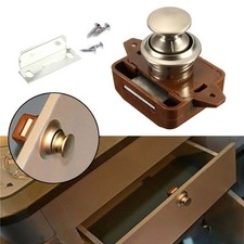 Serrure à bouton poussoir