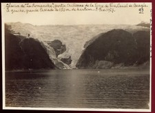 photo ancienne. le glacier "