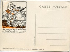 CP // HUMOUR MILITAIRE ILLUSTRATEUR BEC // MA PETITE CHENILLE MOI AUSSI ....