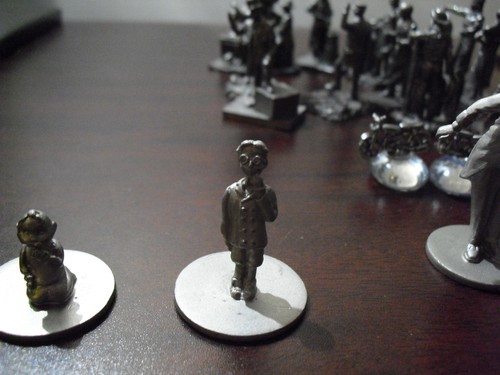 1990s pewter metal small boy - metal,