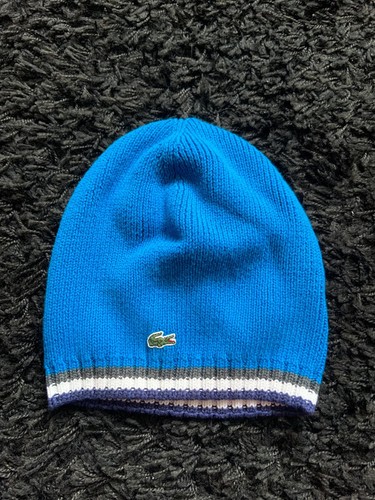 Bonnet lacoste bleu - bonnet,