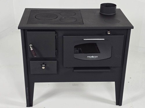 Bois brûlant cuisinière - brûlant,