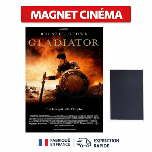 Magnet frigo film gladiator - film,