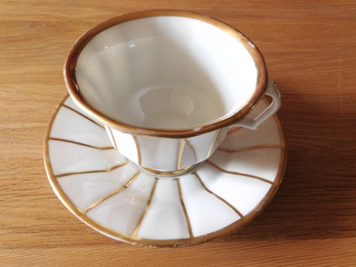 Ancienne tasse déjeuner - ancienne,