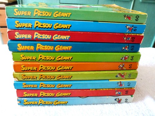 Lot super picsou geant - lot, 10