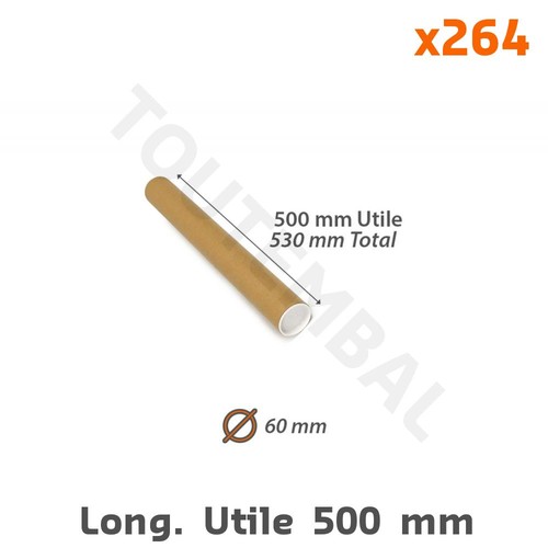 Tube carton économique - , Ø