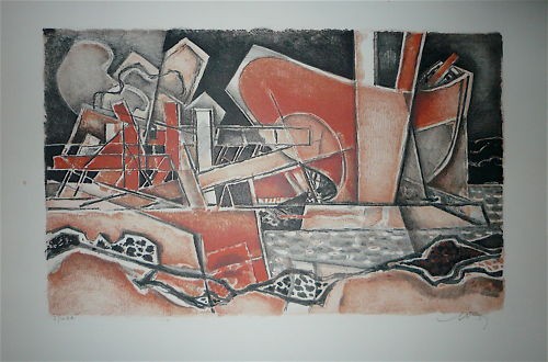 Dayez georges lithographie - dayez,