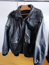 blouson cuir aviateur année 80