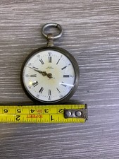 Rare Montre Gousset A Clef