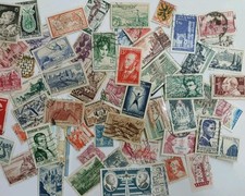VRAC DE  TIMBRES DE FRANCE