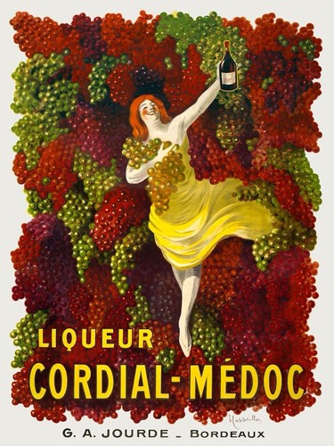 Affiche poster médoc cordial - affiche,