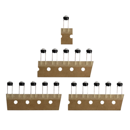 10x tactile tact switch - 5x,