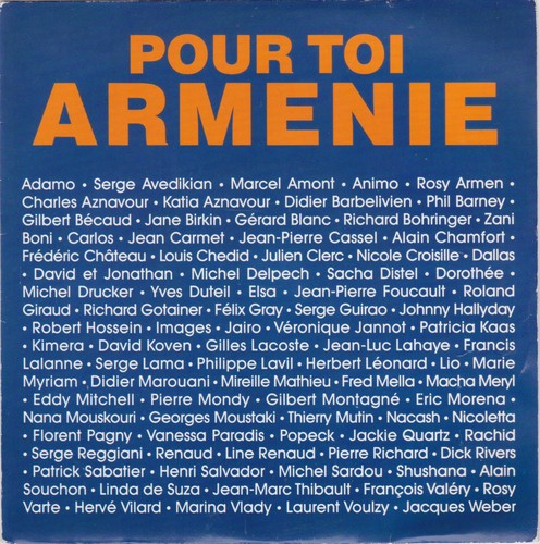 Pour toi armenie aznavour - "pour,