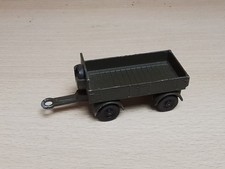 EFSI. 308. SCENE DIORAMA MILITAIRE REMORQUE EN METAL