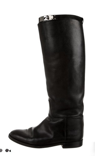 Hermes black jumping - hermes, boots