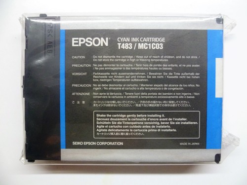 Original epson t483 t4830 - t483, cyan