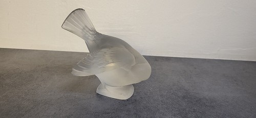 Oiseau cristal lalique france - cristal,