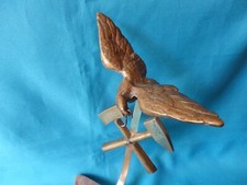 AIGLE EN BRONZE ANCIEN PORTE