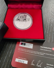 Silver Proof coin 1$ Maori Art Koru - Year 2013 (New Zealand)