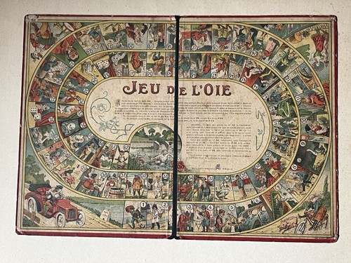 Ancien jeu oie jff paris - l'oie,