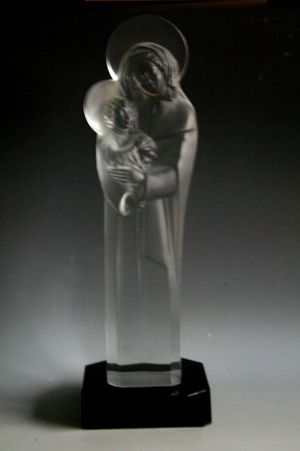 Grande figurine madone - grande,