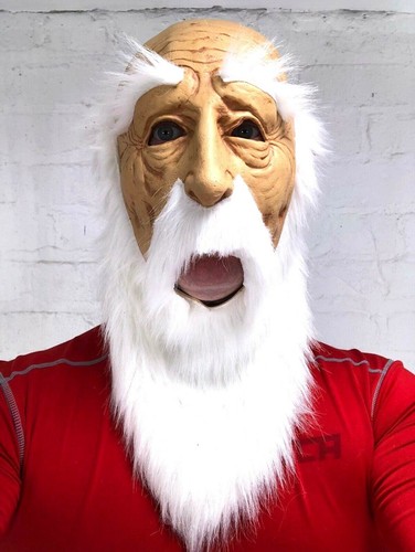Vieil homme masque - vieil,