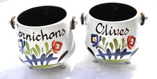 pot : 1 Olives et 1 cornichons