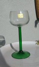 6 verres à vin blanc d'Alsace