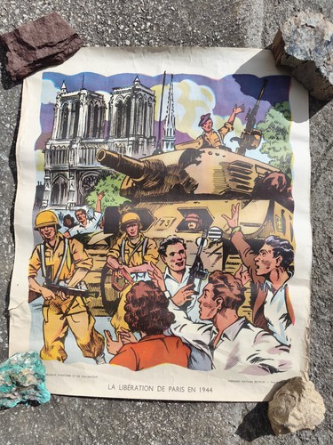 Ancienne affiche école