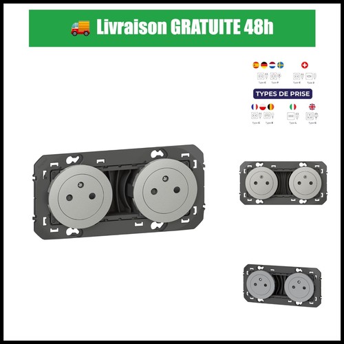 Legrand dooxie prise double - legrand,