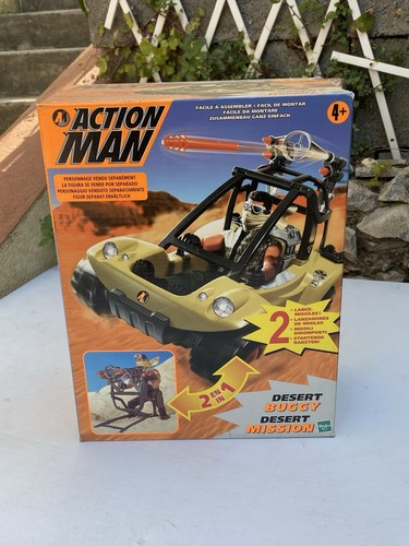 Hasbro action man desert - man, buggy