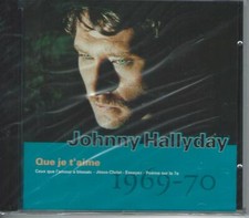 Cd JOHNNY HALLYDAY - Que je