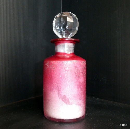 Flacon ancien cristal saint - ancien,