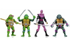 Tmnt Turtles In Time Série 1 Set (4) Action Figure Neca