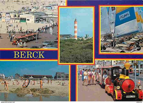 Carte postale berck - 62,