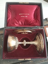 Calice et sa patène orfèvre orfèvrerie Caillat 