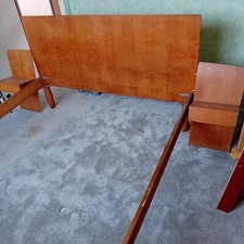 Tour De Lit En Bois Avec Ses 2 Chevets