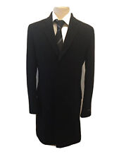 Manteau Homme Noir Hiver Laine taille 52 (disponible du 46 au 58)