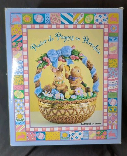Vintage easter basket - easter,