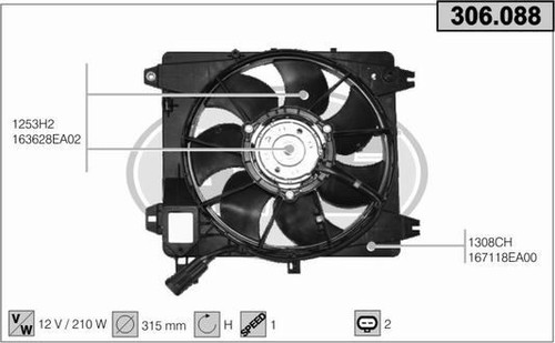 Ventilateur refroidissement - ventilateur, (refroidissement