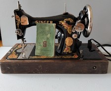 Magnifique Machine À Coudre Singer N°128-13 Année 1925 Superbe État Complète 110