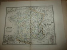 CARTE France physique et