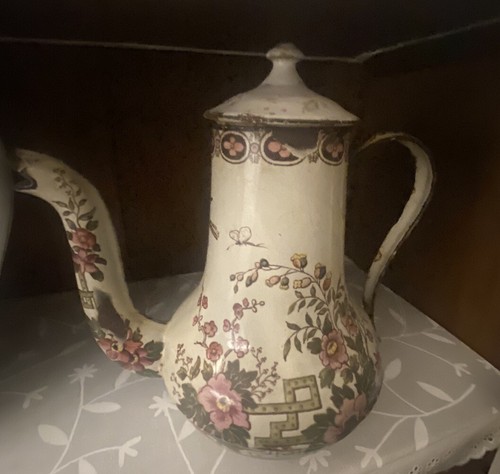 Théière émaillée
