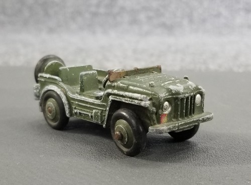 Vtg dinky toys - army, austin