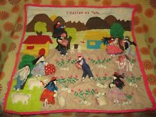 Ancienne TENTURE MURALE