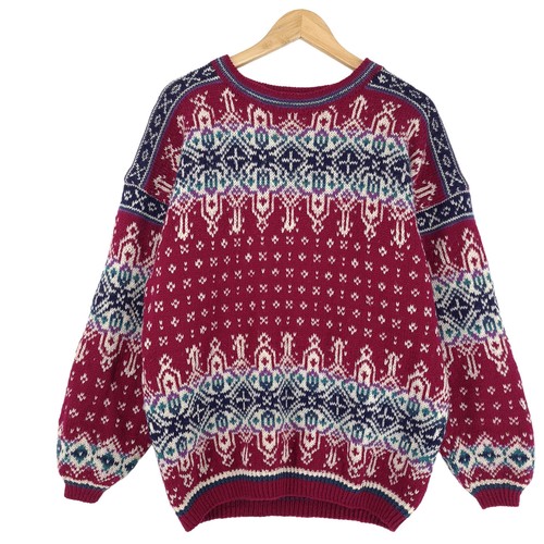 Pull nordique motif - pull,
