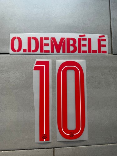Flocage dembele psg fourth - flocage, #10