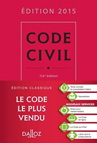 Code civil 2015 - ,