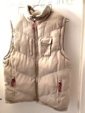 Surveste matelassée réversible beige clair L