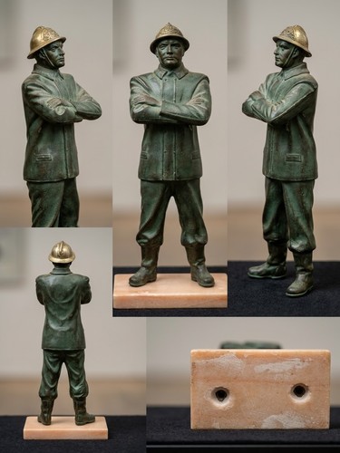 Statuette ancienne - statuette, de